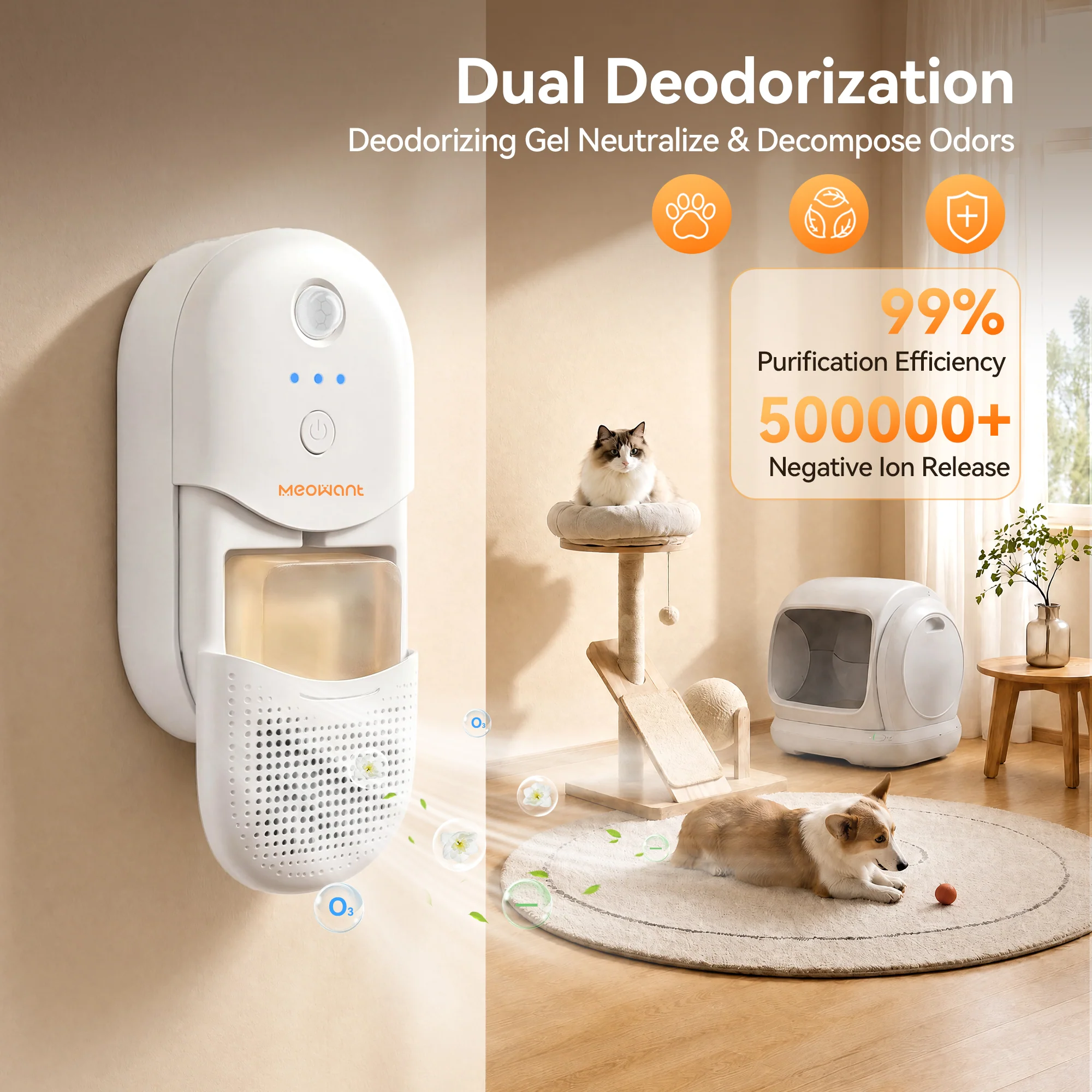 Meowant Smart Odor Remover - MW-OR01