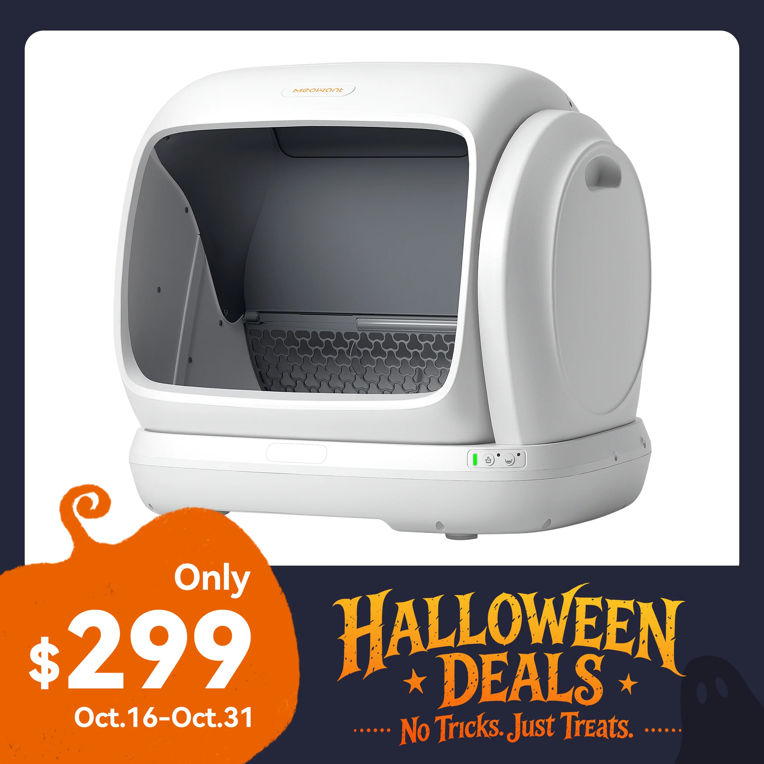Meowant Self-Cleaning Cat Litter Box – MW-SC09