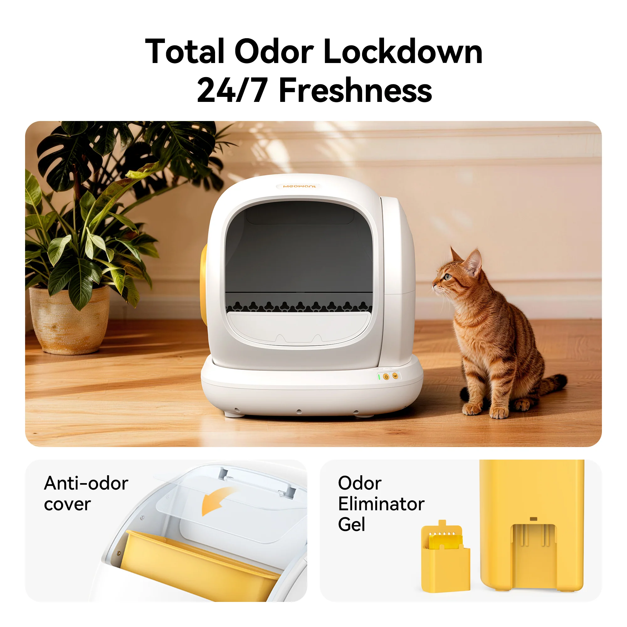 Meowant Self-Cleaning Cat Litter Box - MW-SC02