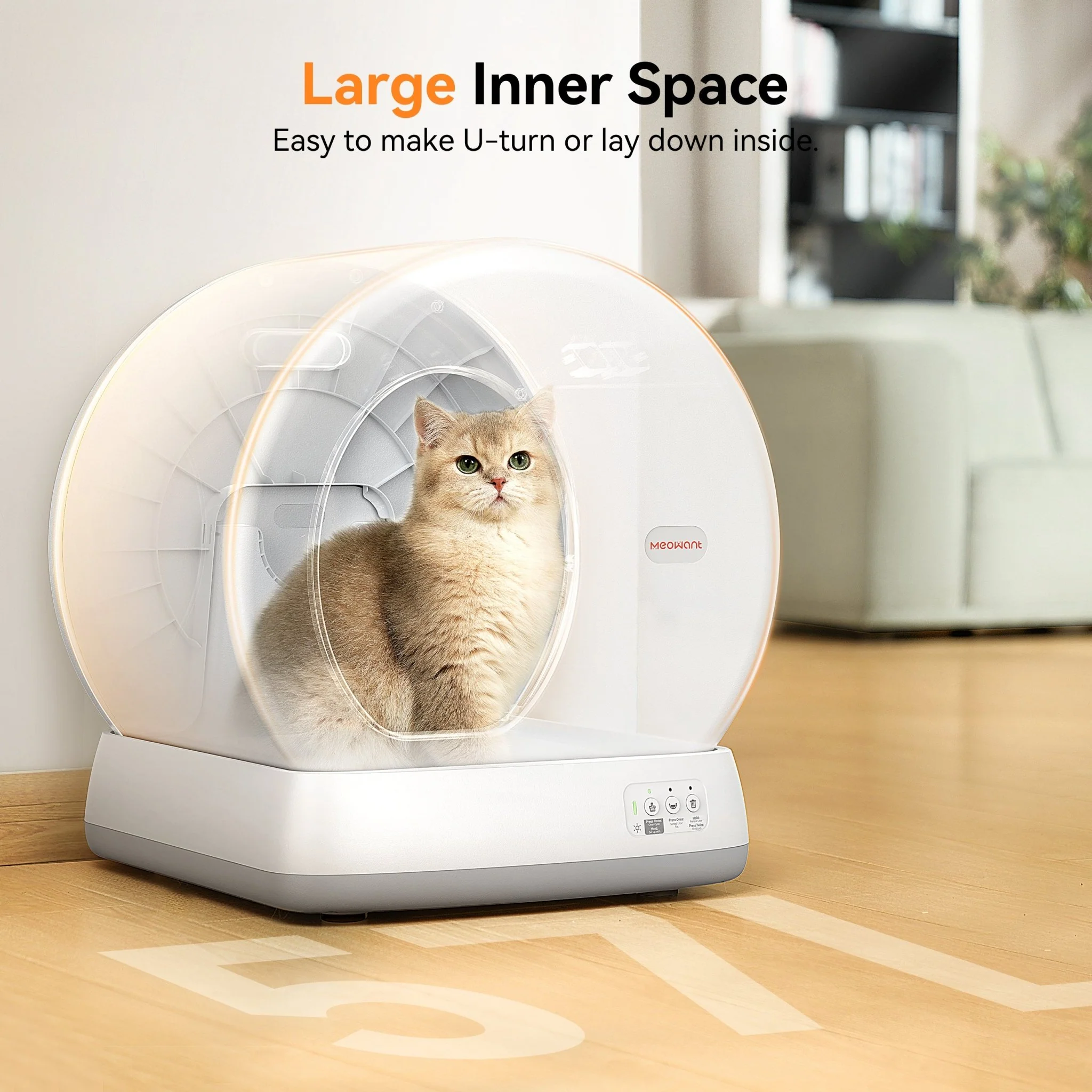 Meowant Self Cleaning Litter Box - SC01 Double Set