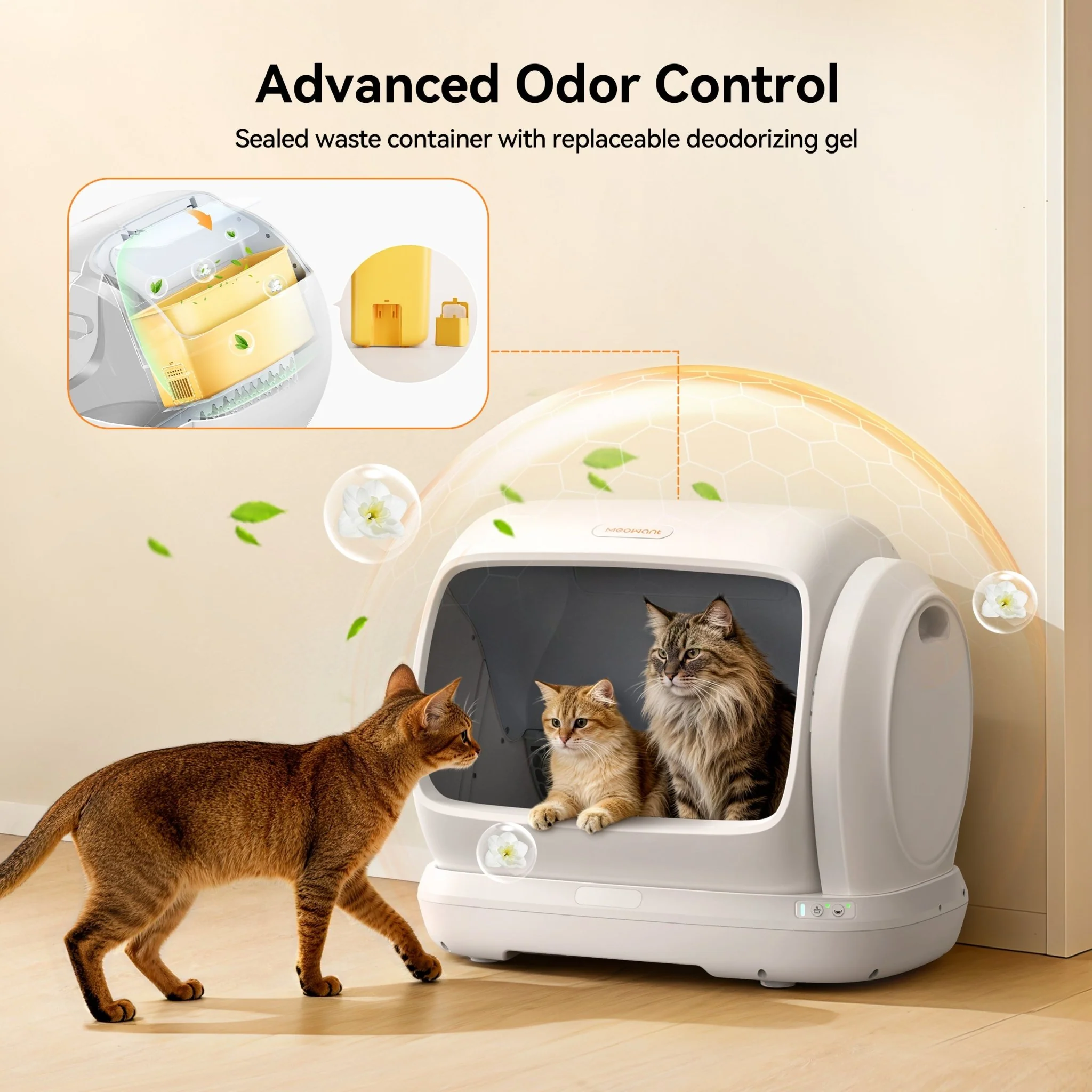 Meowant Self-Cleaning Cat Litter Box – MW-SC09