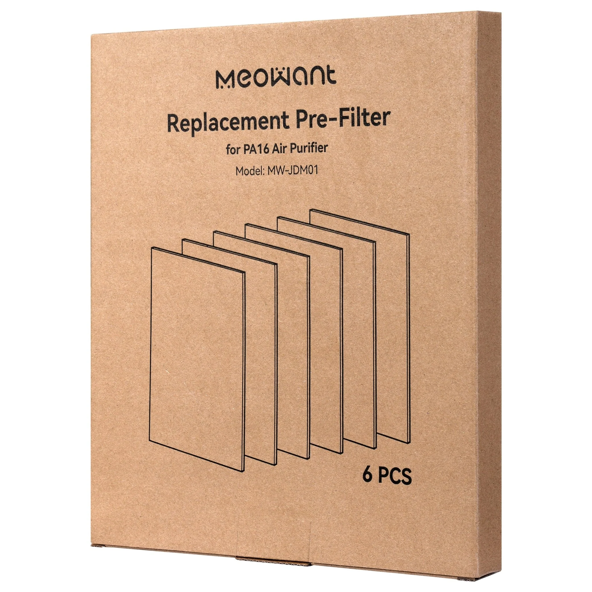 Meowant PA16 Replacement Pre-Filters
