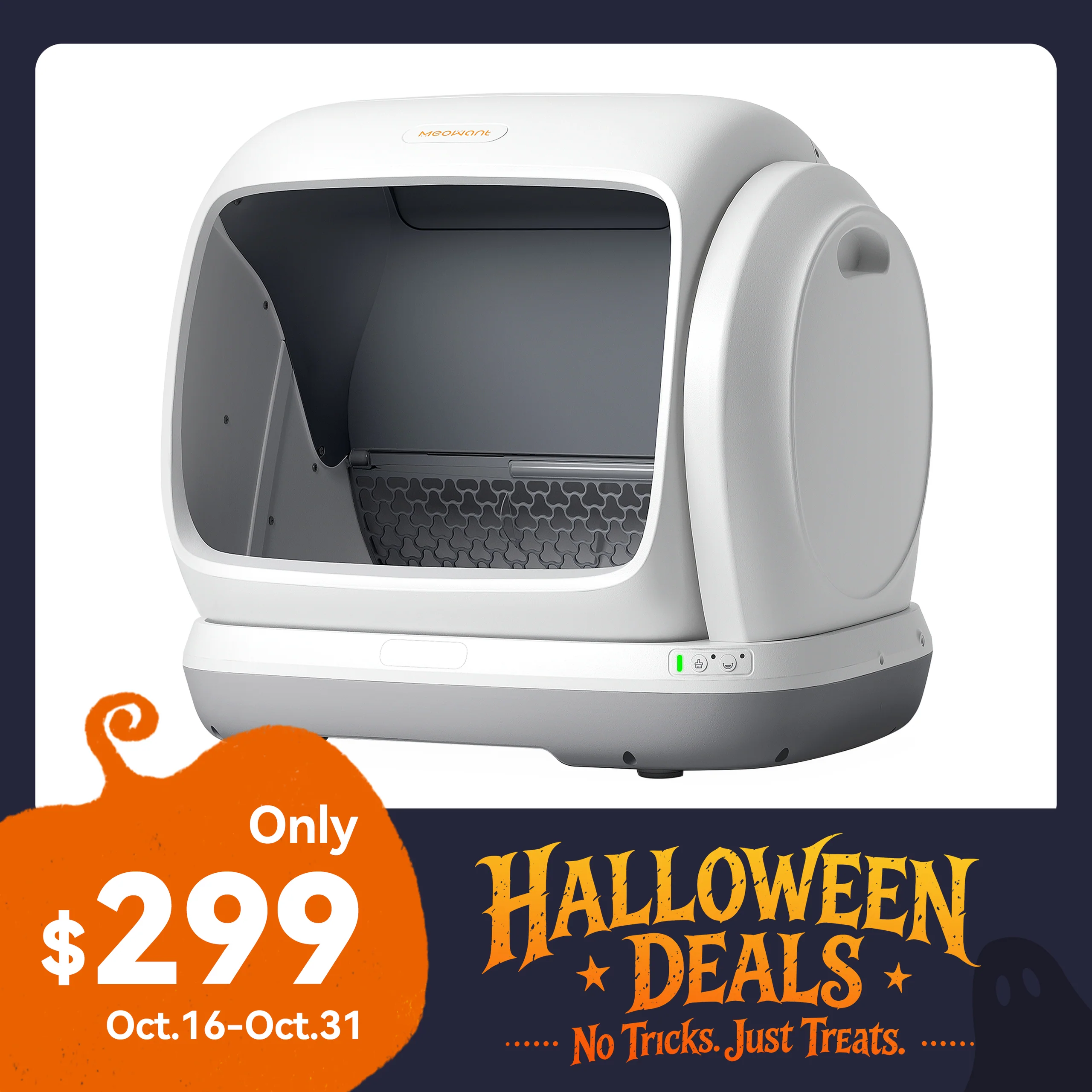 Meowant Self-Cleaning Cat Litter Box – MW-SC09
