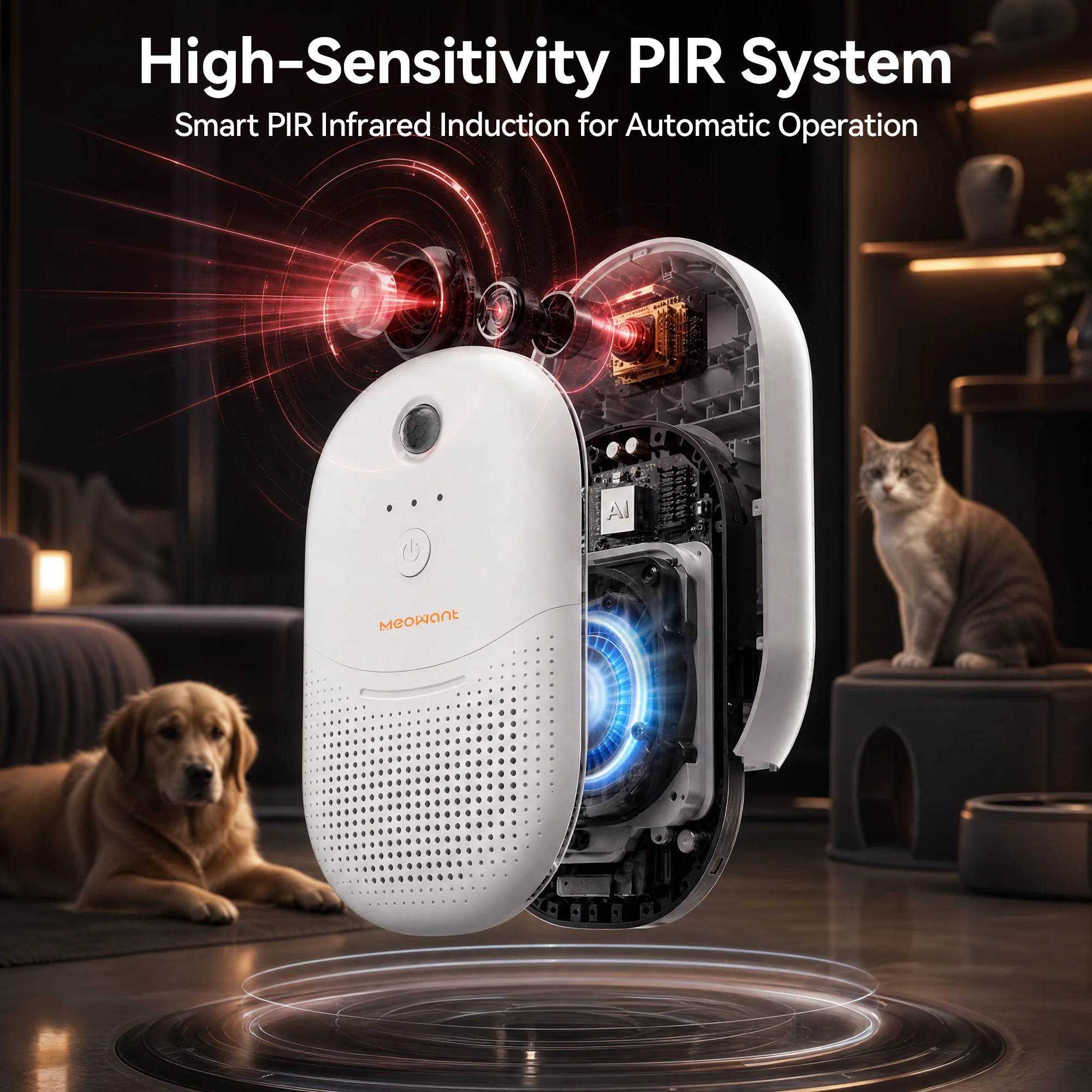 Meowant Smart Odor Remover - MW-OR01